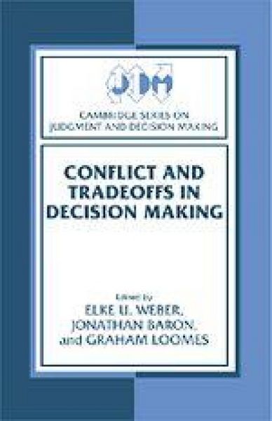 Produktbild: Conflict and Tradeoffs in Decision Making
