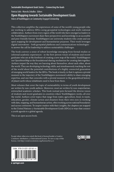 Produktbild: Open Mapping towards Sustainable Development Goals