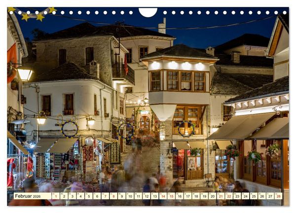 Produktbild: Albanien - Streifz&uuml;ge durch atemberaubende Kulturlandschaften (Wandkalender 2026 DIN A4 quer), CALVENDO Monatskalender