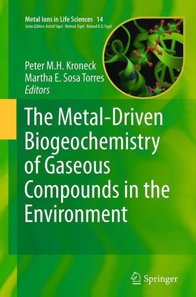 Produktbild: The Metal-Driven Biogeochemistry of Gaseous Compounds in the Environment