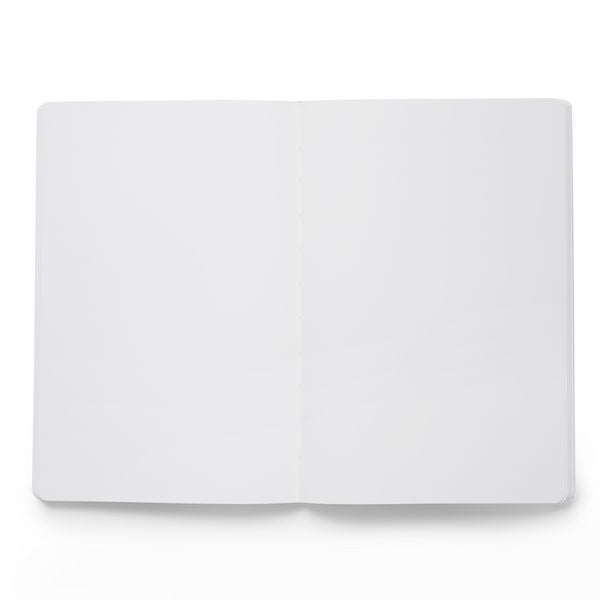 Produktbild: Notizbuch A6 Hardcover Blanko Midnight Black