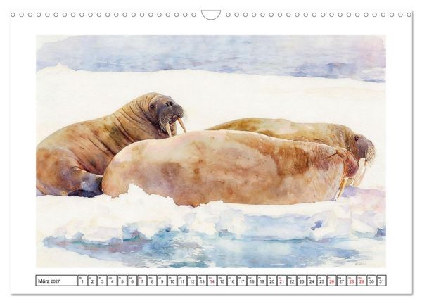 Produktbild: Natursch&ouml;nheiten n&ouml;rdlich des Polarkreises (Wandkalender 2027 DIN A3 quer), CALVENDO Monatskalender