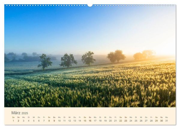 Lautrer Landschaften 2025 (Wandkalender 2025 DIN A2 quer), CALVENDO Monatskalender