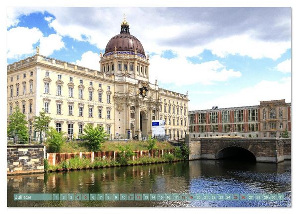 Produktbild: In Berlins Mitte (Tischkalender 2026 DIN A5 quer), CALVENDO Monatskalender