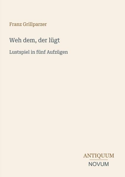 Produktbild: Weh dem, der l&uuml;gt