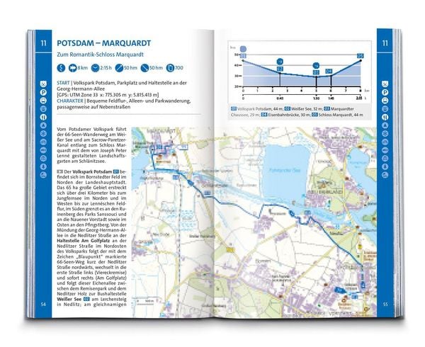 Produktbild: KOMPASS Wanderf&uuml;hrer Berlin-Brandenburg, 75 Touren
