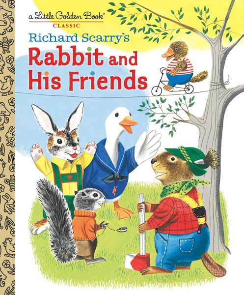 Produktbild: Richard Scarry's Rabbit and His Friends