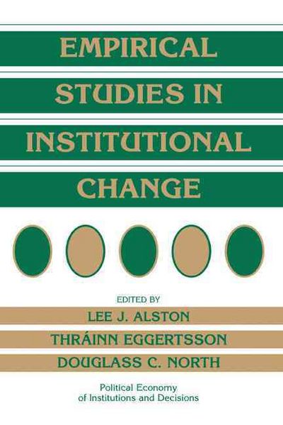Produktbild: Empirical Studies in Institutional Change