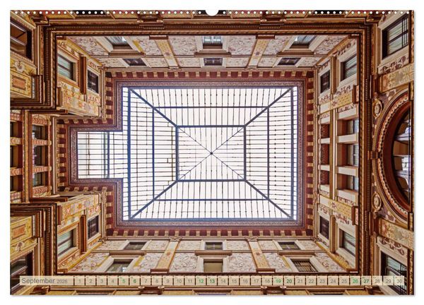 Produktbild: Oben - Bilder aus der Froschperspektive (hochwertiger Premium Wandkalender 2026 DIN A2 quer), Kunstdruck in Hochglanz