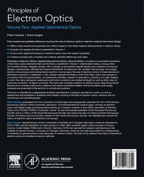 Produktbild: Principles of Electron Optics, Volume 2