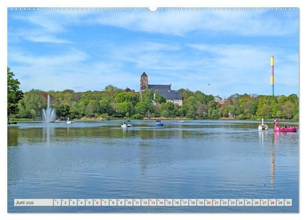 Produktbild: Chemnitz Impressionen aus der Kulturhauptstadt (hochwertiger Premium Wandkalender 2026 DIN A2 quer), Kunstdruck in Hochglanz