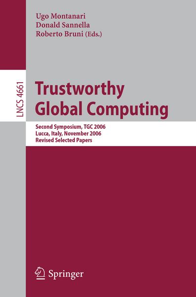 Produktbild: Trustworthy Global Computing