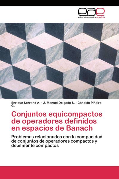 Produktbild: Conjuntos equicompactos de operadores definidos en espacios de Banach