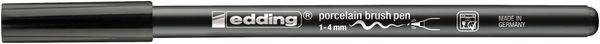 Produktbild: Porzellan-Pinselstift edding 4200, schwarz 1-4 mm