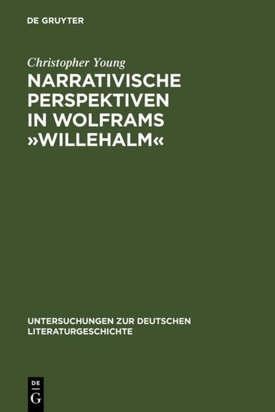 Produktbild: Narrativische Perspektiven in Wolframs &raquo;Willehalm&laquo;
