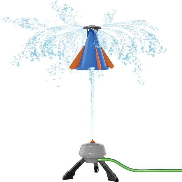 Produktbild: Splash & Fun Wassersprinkler Rakete H&ouml;he 35 cm