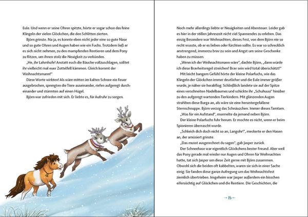 Produktbild: Gl&ouml;ckchen, das Weihnachtspony Mein Adventskalenderbuch - Ein zauberhafter Wunsch