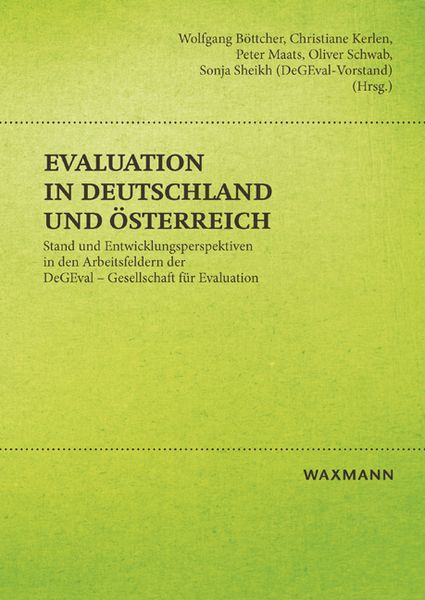 Evaluation in Deutschland und Österreich, Taschenbuch von , Waxmann Verlag GmbH, 9783830931492