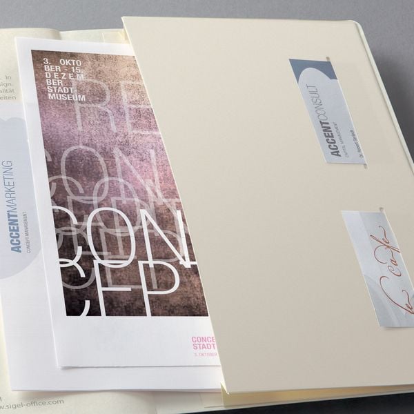 Produktbild: SIGEL CO647 Notizbuch Conceptum, ca. A4, liniert, Hardcover, dunkelblau