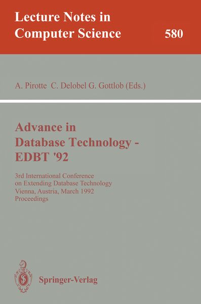 Produktbild: Advances in Database Technology - EDBT '92