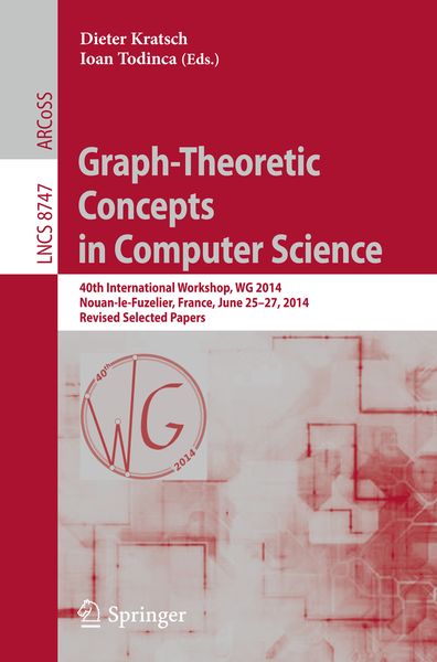 Produktbild: Graph-Theoretic Concepts in Computer Science