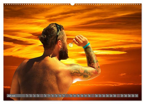 Produktbild: Darts. Konzentration - Sport - Spannung (Wandkalender 2026 DIN A2 quer), CALVENDO Monatskalender