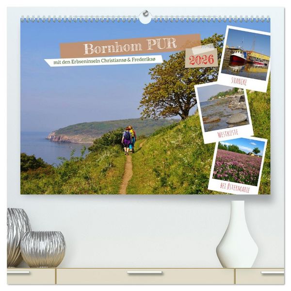 Produktbild: Bornholm Pur (hochwertiger Premium Wandkalender 2026 DIN A2 quer), Kunstdruck in Hochglanz