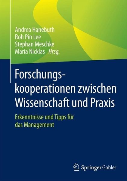 Produktbild: Forschungskooperationen zwischen Wissenschaft und Praxis
