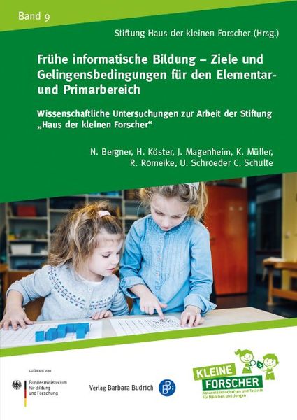 Produktbild: Fr&uuml;he informatische Bildung &ndash; Ziele und Gelingensbedingungen f&uuml;r den Elementar- und Primarbereich