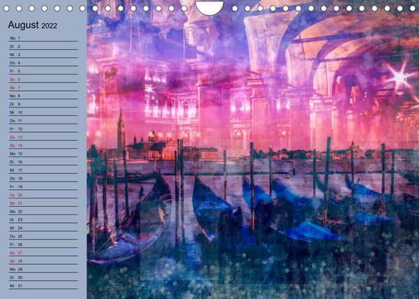 Produktbild: STADTSZENEN Modern und dekorativ (Wandkalender 2022 DIN A4 quer)