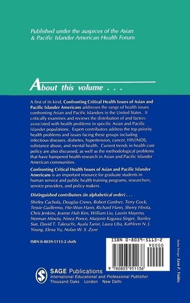Produktbild: Critical Health Issues Asian Pacific Island