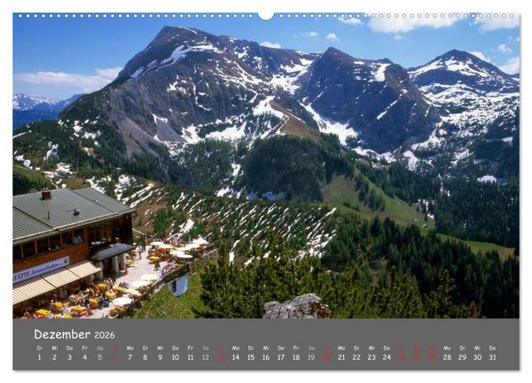 Produktbild: Zauberhaftes Berchtesgadener Land (hochwertiger Premium Wandkalender 2026 DIN A2 quer), Kunstdruck in Hochglanz