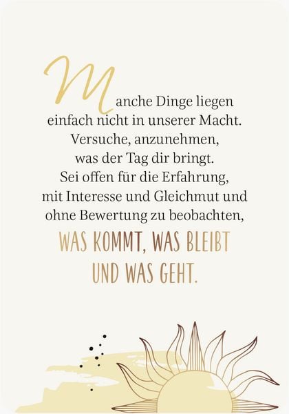 Produktbild: Der Moment ist dein Leben - Achtsamkeitskarten f&uuml;r zwischendurch