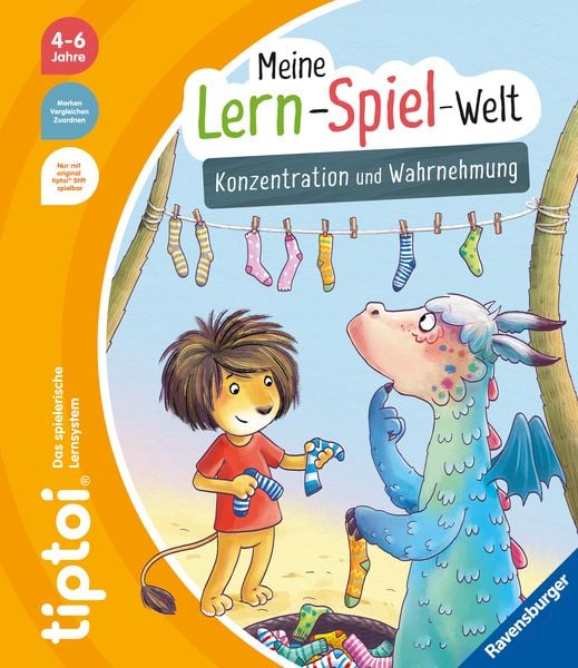 Ravensburger - tiptoi Meine Lern-Spiel-Welt: Konzentration und Wahrnehmung