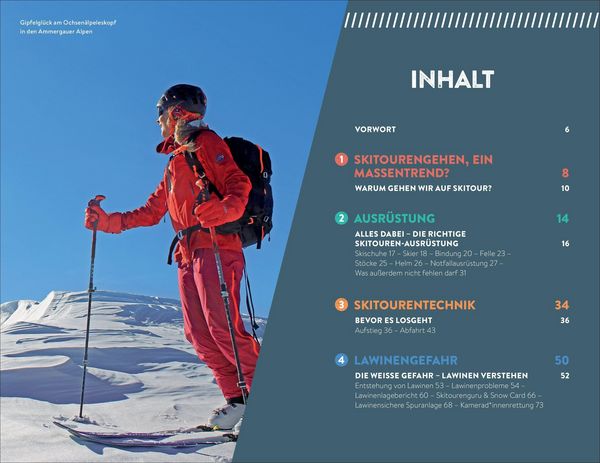 Produktbild: Wissen Kompakt Outdoor Skitouren