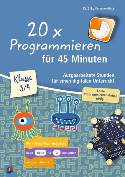 Produktbild: 20 x Programmieren f&uuml;r 45 Minuten &ndash; Klasse 3/4