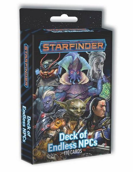 Produktbild: Starfinder Deck of Endless Npcs