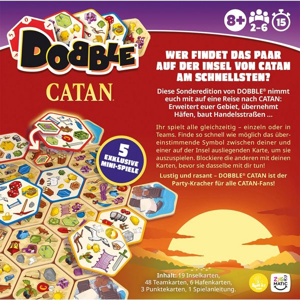 Produktbild: Dobble Catan