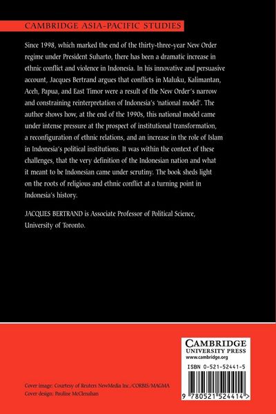 Produktbild: Nationalism and Ethnic Conflict in Indonesia