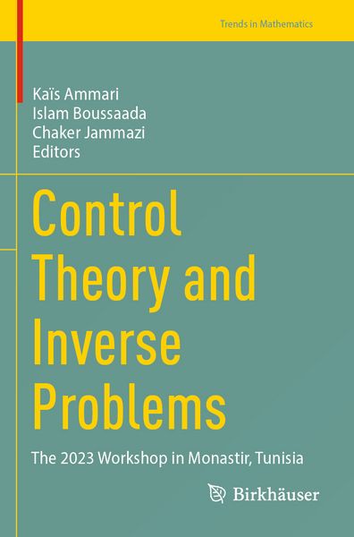 Produktbild: Control Theory and Inverse Problems