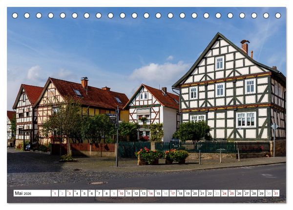 Produktbild: Mein sch&ouml;nes Herleshausen (Tischkalender 2026 DIN A5 quer), CALVENDO Monatskalender