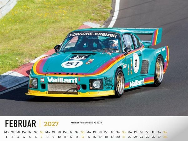 Produktbild: Porsche im Rennsport Kalender 2027