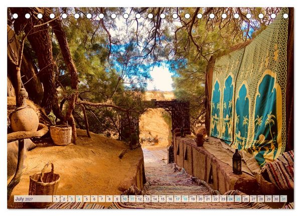 Produktbild: Marocco&rsquo;s Silent Desert (Desk Calendar 2027 DIN A5 landscape), CALVENDO 12 Month DeskCalendar