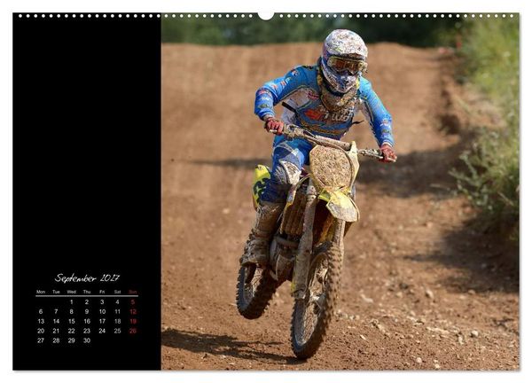 Produktbild: Motocross - MX UK-Version (High Quality Premium Wall Calendar 2027 DIN A2 landscape),CALVENDO 12 Month Wall Calendar