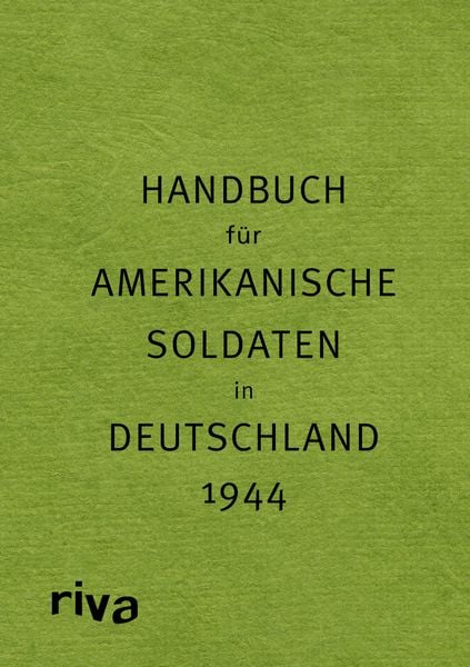 Produktbild: Pocket Guide to Germany - Handbuch f&uuml;r amerikanische Soldaten in Deutschland 1944
