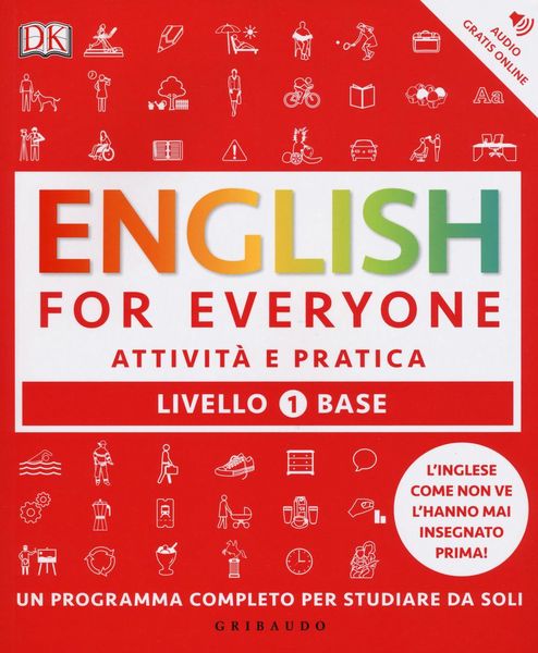 Produktbild: DK English for everyone. Livello 1&deg; base. Attivit&agrave; e pratica