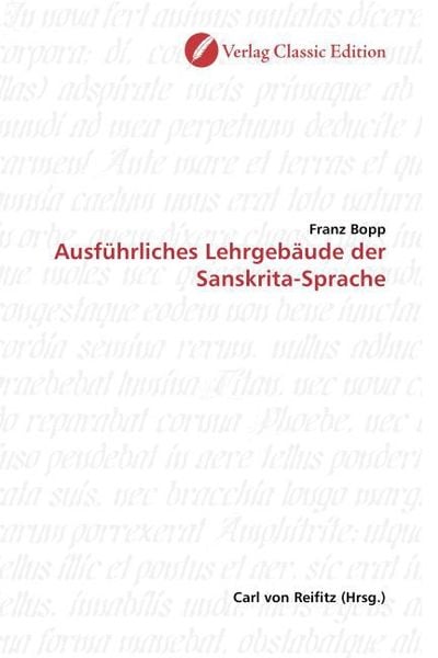 Produktbild: Bopp, F: Ausf&uuml;hrliches Lehrgeb&auml;ude der Sanskrita-Sprache
