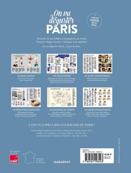Produktbild: Paris : on va d&eacute;guster Paris