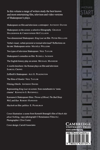 Produktbild: Shakespeare and the Moving Image