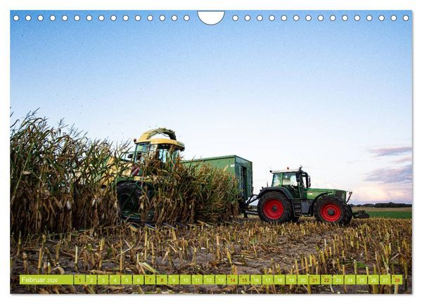 Produktbild: Landwirtschaft - Maisernte (Wandkalender 2026 DIN A4 quer), CALVENDO Monatskalender